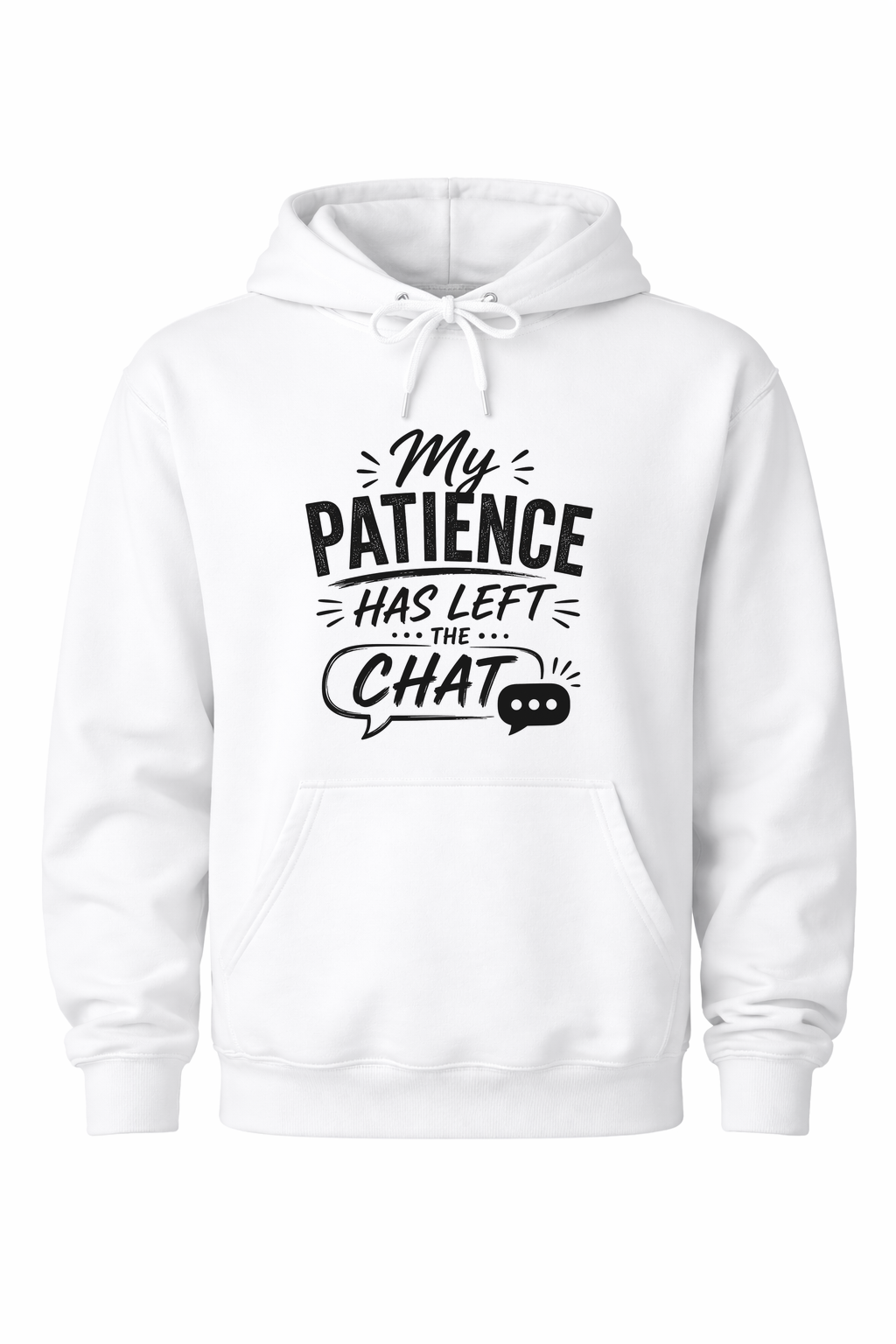 My Patience Left Women’s Hoodie
