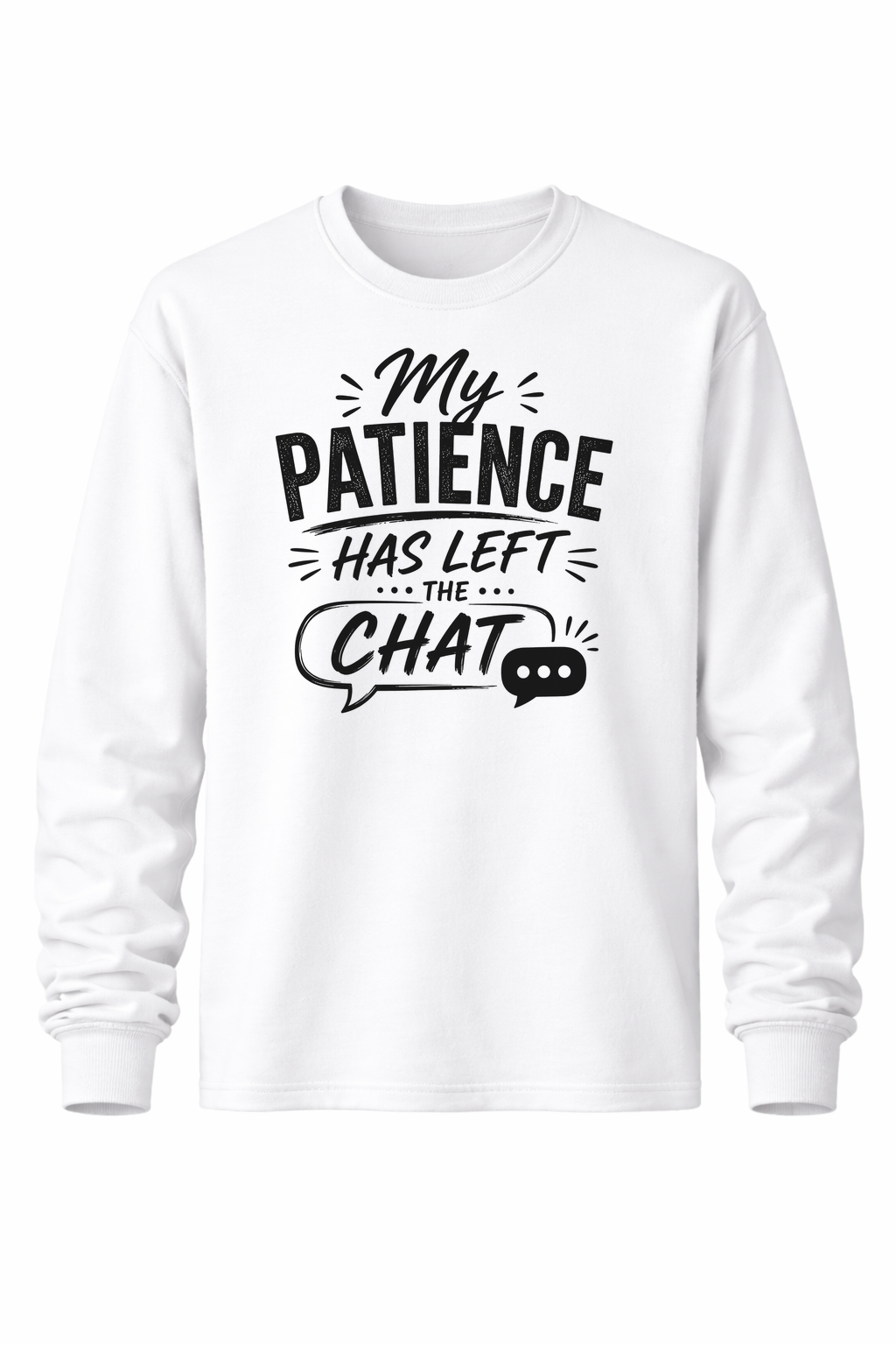 My Patience Left Women’s Long Sleeve Shirts