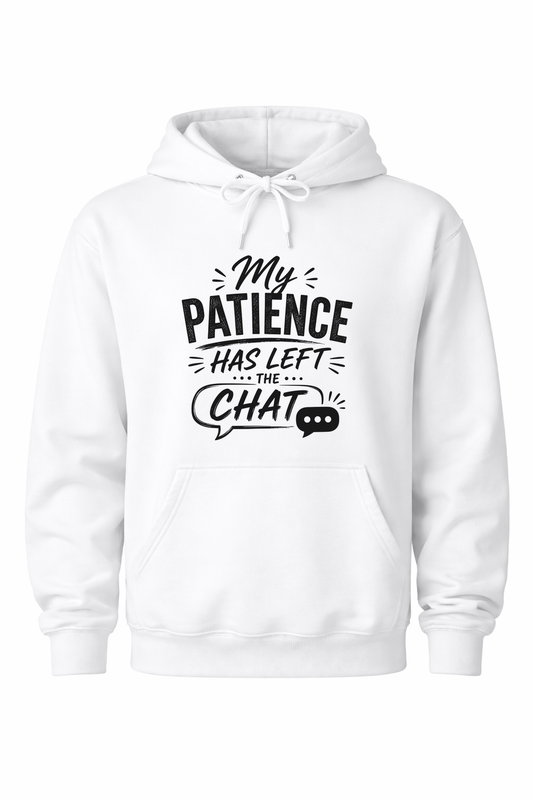 My Patience Left Women’s Hoodie