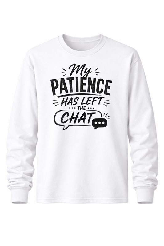 My Patience Left Women’s Long Sleeve Shirts