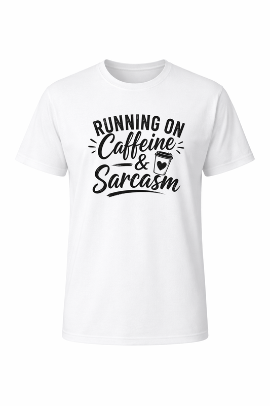 Caffeine and Sarcasm Women’s Short Sleeve Shirts