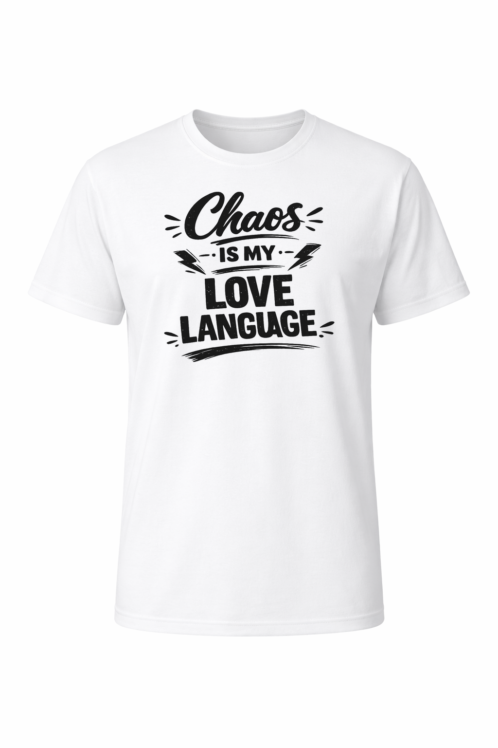 Chaos is my love language Women’s Short Sleeve Shirts